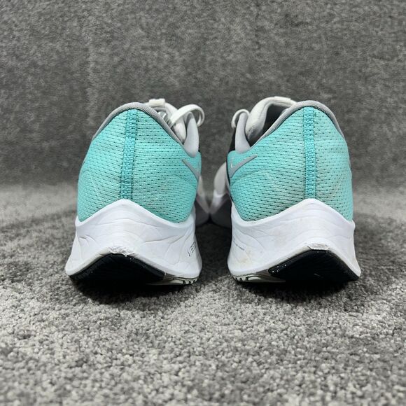 Nike Air Zooom Pegasus 38 CW7356-102 Mens Size 11 White Teal Running Shoes Used - Picture 7 of 12